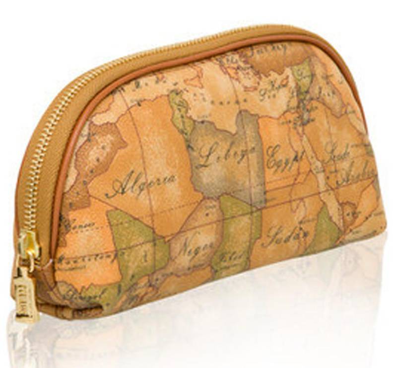 Alviero Martini Trousse Mezzaluna In Tessuto Geo Classic CM029 6000